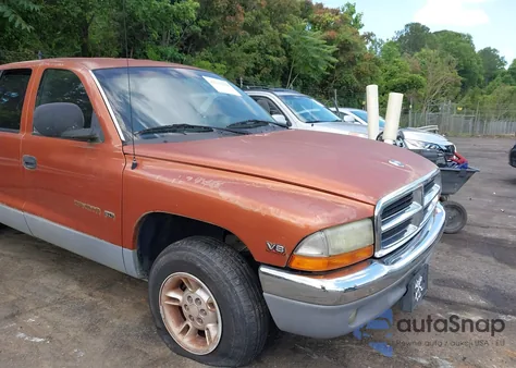 2000 Dodge Dakota Slt/Sport из США, поврежденный, VIN 1B7GL2AZ6YS634945